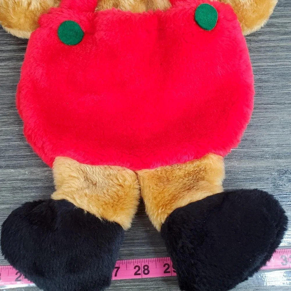 Santa's‎ Best Brown Teddy Bear Front / Rear Pocket 20